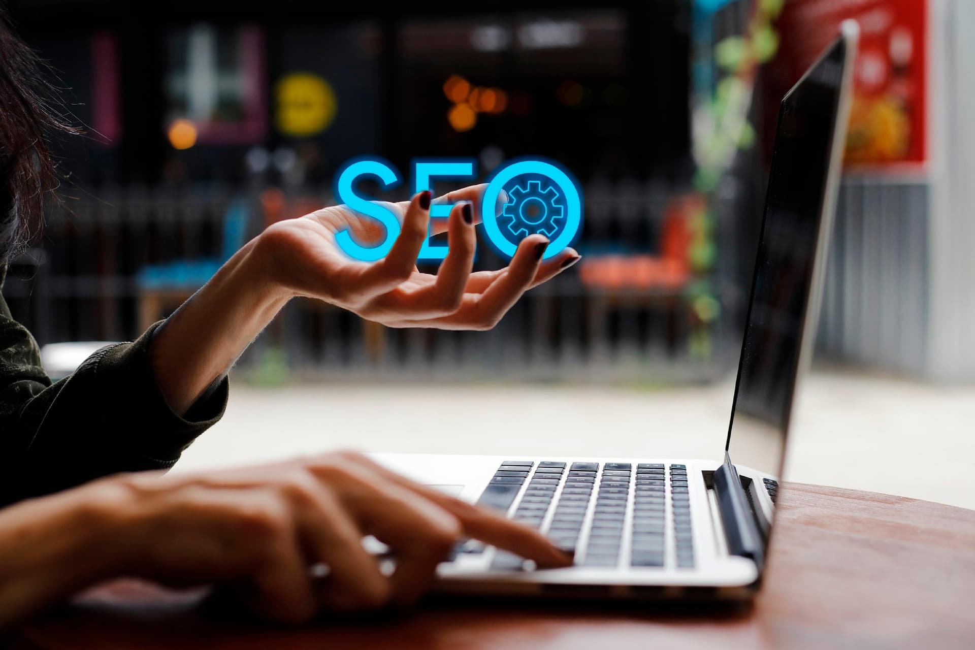 Local search optimization using Google Maps and location based search results.